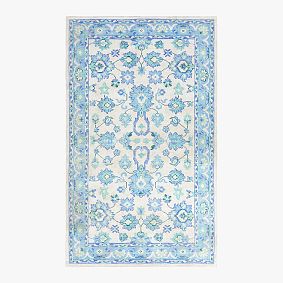 Open Box: Roller Rabbit Medallion Rug, 5' x 8' - Blue Multi