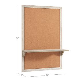 Corkboard Shelf