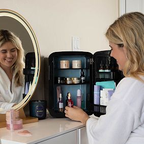 Vibe 15-Liter Chalkboard Mini Fridge