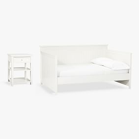 Beadboard Daybed &amp; Nighstand Set