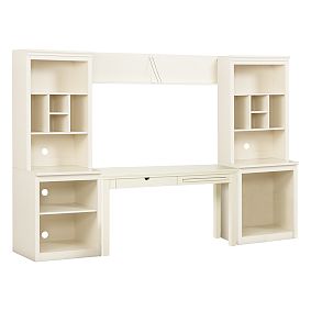 Stuff-Your-Stuff Desk Set (Desk, Towers &amp; Shelves)