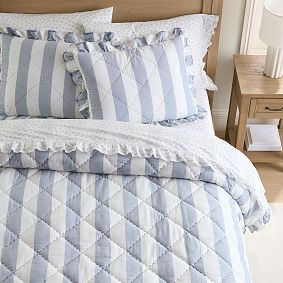 Organic Willow Floral Sheet Set