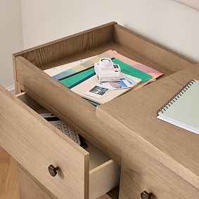 Keaton Sliding Dresser Desk (47.5")