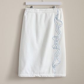 LoveShackFancy Palace Bow Bath Wrap