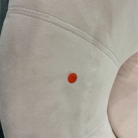 Open Box: Groovy Swivel Chair - Performance Everyday Velvet Rose