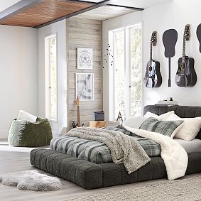 Jones Plaid Sherpa Standard Sham