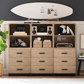 Kearny Wall Bookcase with Drawer Storage (73.5&quot;)