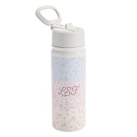 LoveShackFancy Prairie Ditsy Flip Straw Water Bottle