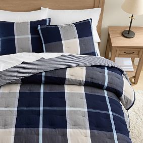 Preston Plaid Reversible Quilt