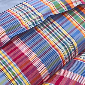 Bridgeport Plaid Duvet Cover