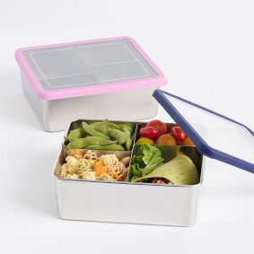 Navy Spencer Stainless Bento Box