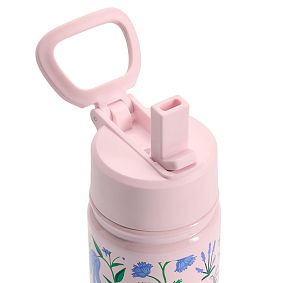Rifle Paper Co. Bramble Fields Pink Flip Straw Water Botter