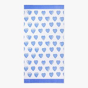 Roller Rabbit Hearts Beach Towel UPF 50+