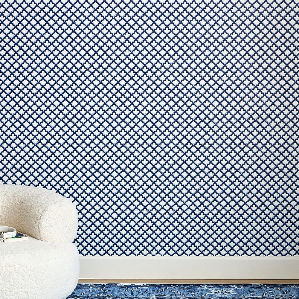 Roller Rabbit Jena Trellis Wallpaper Samples