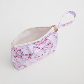 LoveShackFancy Floral Heart Accessories Pouch