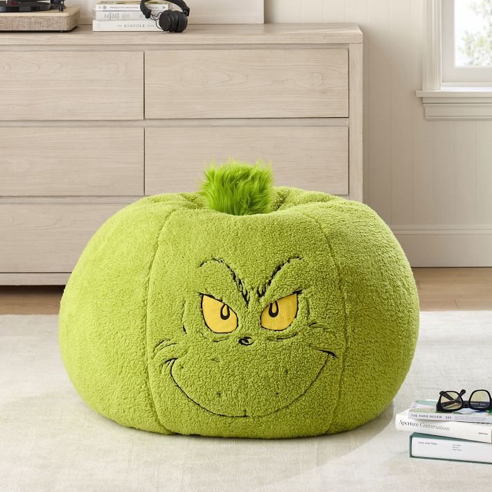 Large Dr. Seuss's The Grinch™ Bean Bag Slipcover | Pottery Barn Teen