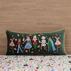 Rifle Paper Co. Nutcracker Lumbar Pillow