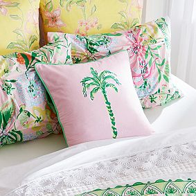Lilly Pulitzer Go Bananas Reversible Pillow Cover