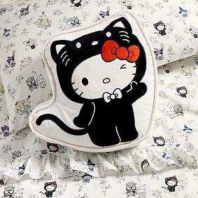 Hello Kitty&#174; and Friends Black Cat Pillow