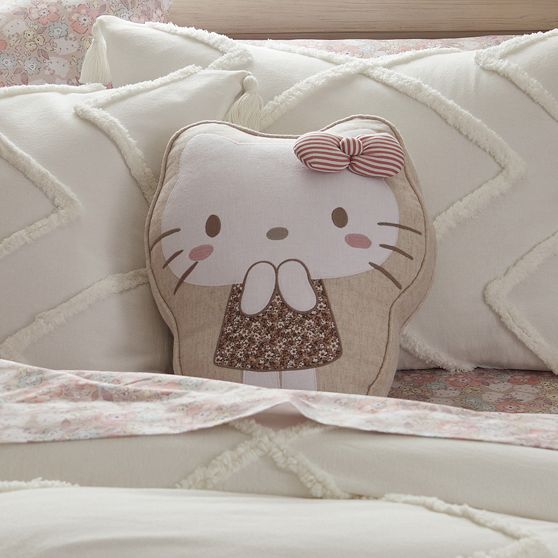 Couette Pottery Barn Teen Hello Kitty Heritage Lin En Coton - Taille Full/Queen