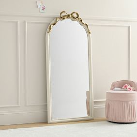 LoveShackFancy Bow Oversized Floor Mirror (29.5"x65")