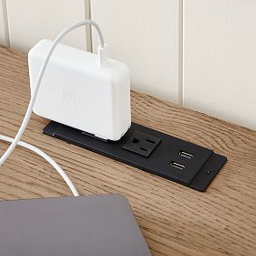 Beadboard Smart Storage Desk (59.5&quot;)