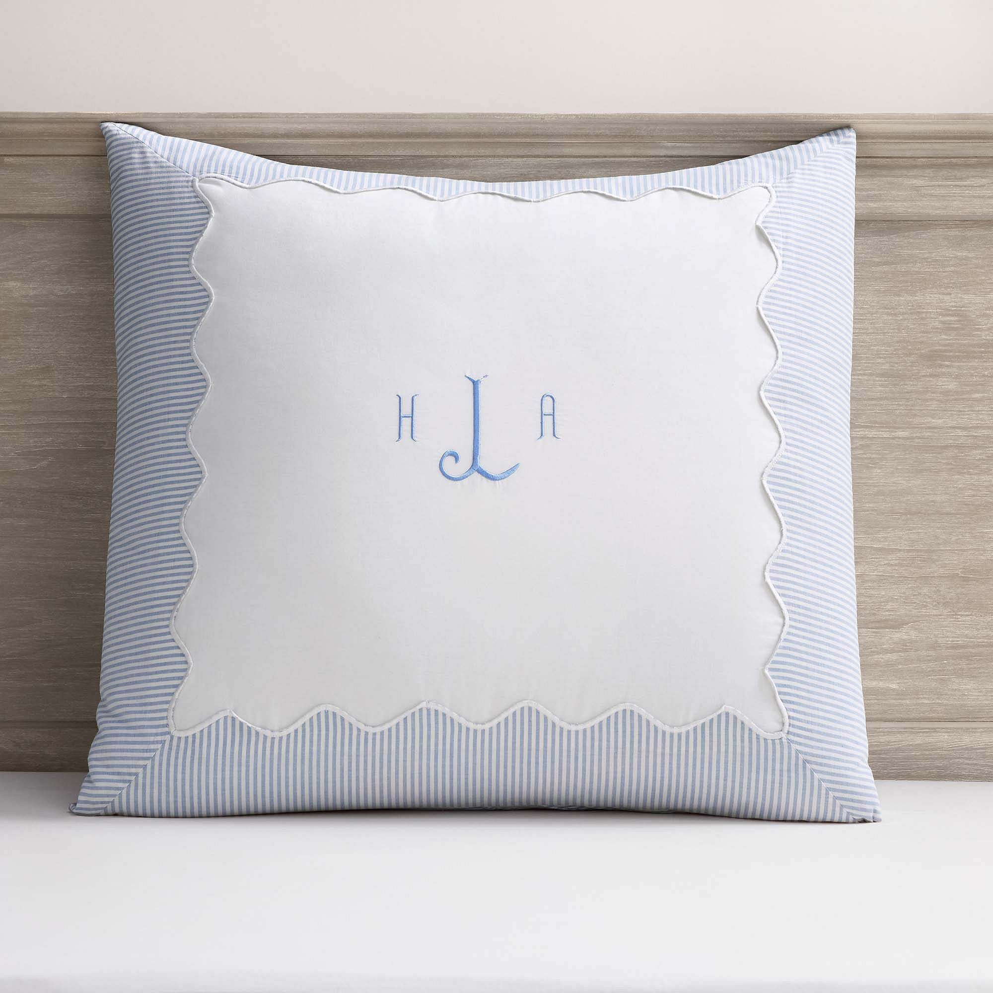 PB Teen Bea Scallop Pillow