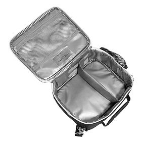 Gear-Up Color Block Black/White Cold Pack Lunch Box