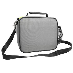 Gear-Up Colour Block Grey/Yellow Cold Pack Lunch Box