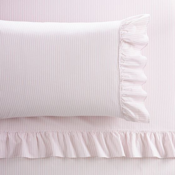 Parure de draps coton bio Pottery Barn ado taille réelle neuf