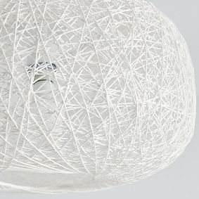 Woven Globe Flush Mount