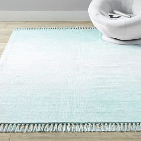 Ombre Tassel Performance Rug