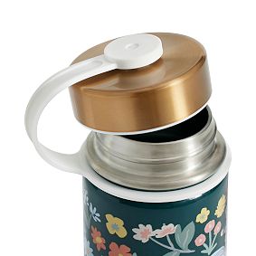 Rifle Paper Co. Bramble Fields Evergreen Slim Water Bottle