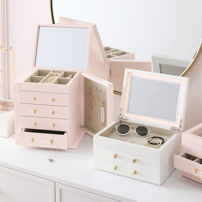 Elle Lacquer Jewelry Box Tower | Pottery Barn Teen