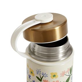 Rifle Paper Co. Bramble Fields Cream Slim Water Bottle