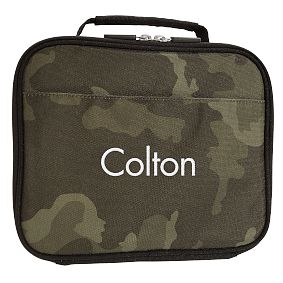 Gear-Up Green Camo Cold Pack Lunch Box
