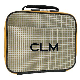 Gear-Up Reflective Grid Green Cold Pack Lunch Box