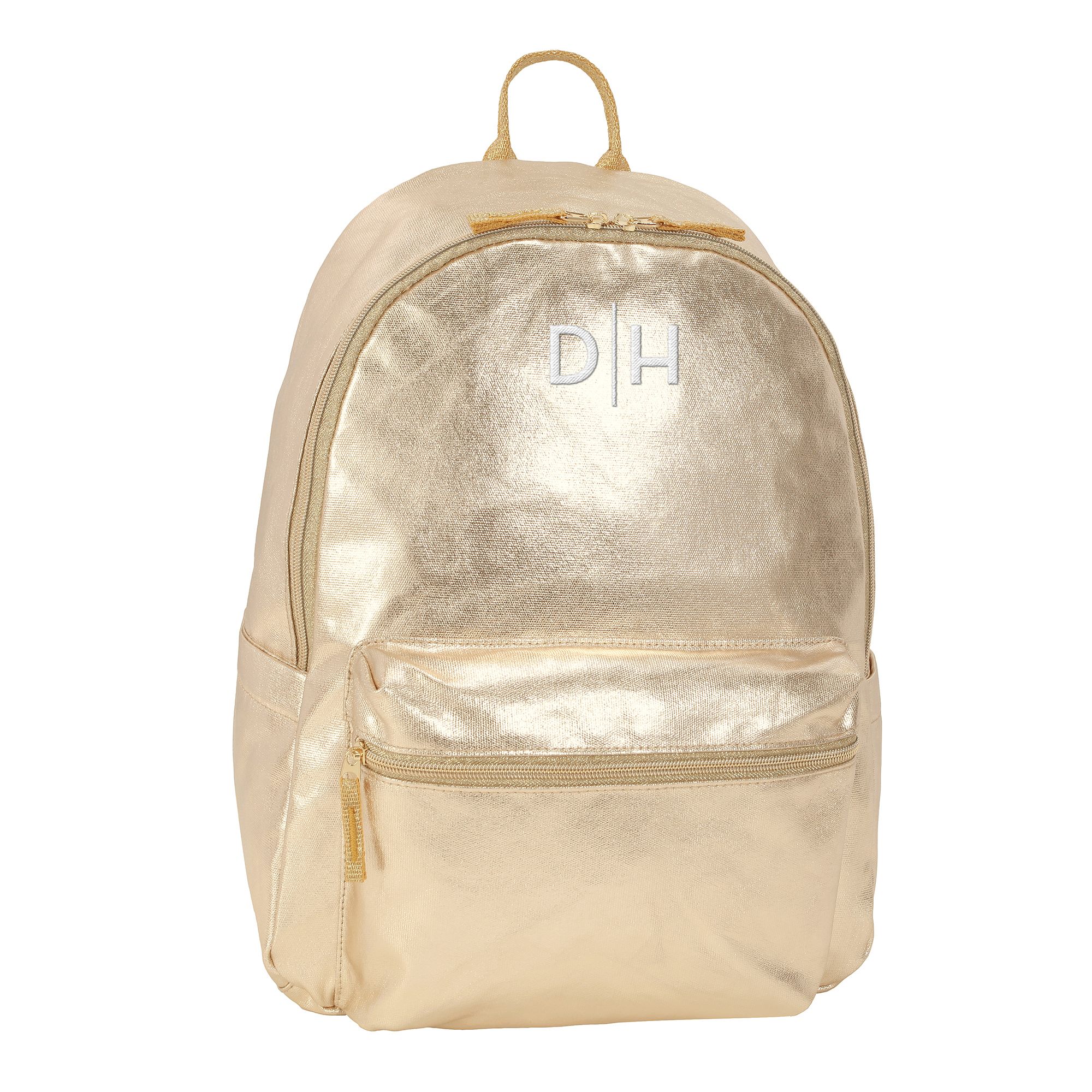 Colby Metallic Gold Backpack | Pottery Barn Teen display picture 1