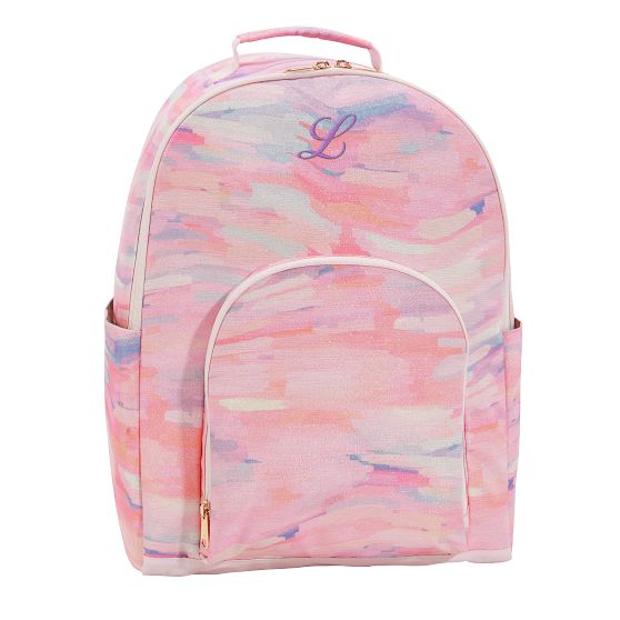 Gear-Up Iridescent Blush Brushstroke Backpack | Pottery Barn  display picture 2