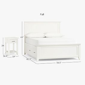 Hampton Storage Bed &amp; Nightstand Set