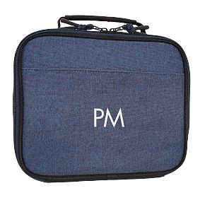 Heathered Navy Cold Pack Lunch Box
