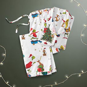 Dr. Seuss's The Grinch&#8482; &amp; Max&#8482; Organic Flannel Pajama Set