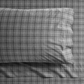 Stone Plaid Sheet Set
