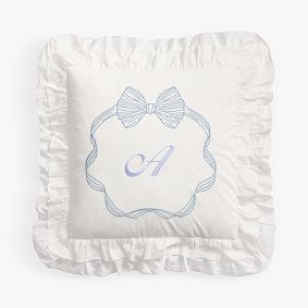 Ruffle Square Pillow Cover