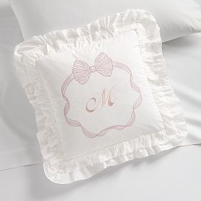 Ruffle Square Pillow Cover