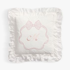 Ruffle Square Pillow Cover