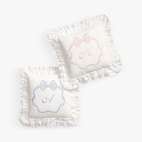 Ruffle Square Pillow Cover