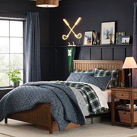 True Blue Blackout Curtain