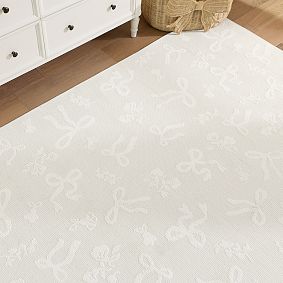 LoveShackFancy Bows Washable Rug