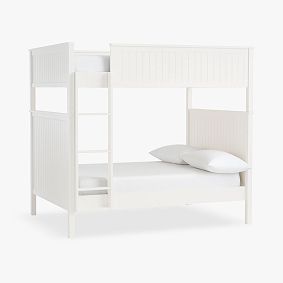 Beadboard Convertible Full-Over-Full Bunk Bed
